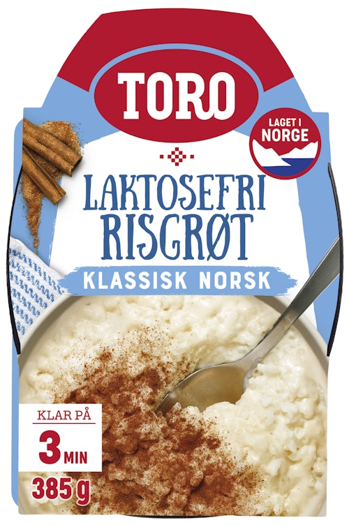 Bilde: © Toro / Oda Toro Laktosefri Risgrøt