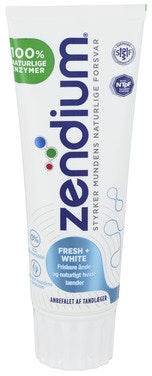 Bilde: © Zendium / Oda Zendium Zendium Tannkrem Fresh+ White