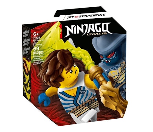 Bilde: © LEGO / Oda LEGO LEGO Ninjago Jay mot serpentiner