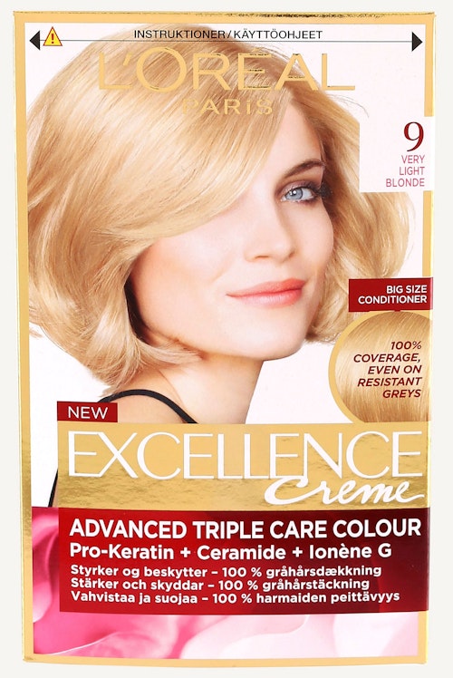 Bilde: © L'Oreal / Oda L'Oreal Excellence 9 Meget Lys Blond 1 stk