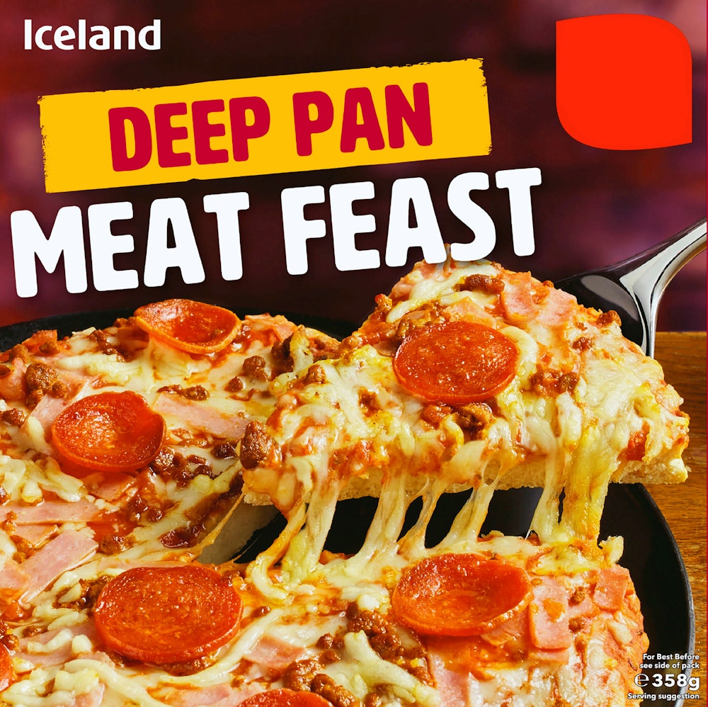 Iceland Meat Feast Pizza Deep Pan