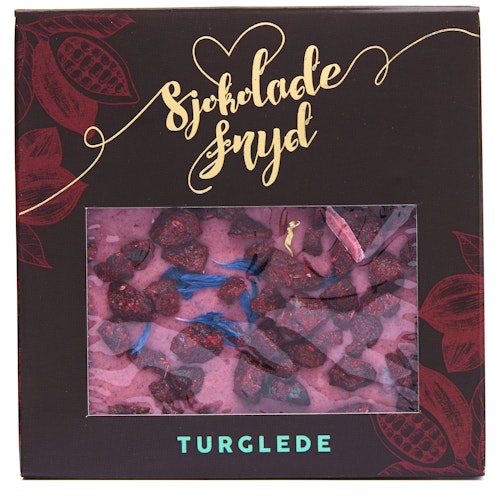 Bilde: © Jentene På Tunet / Oda Jentene På Tunet Turglede Hvit Sjokolade og Solbær