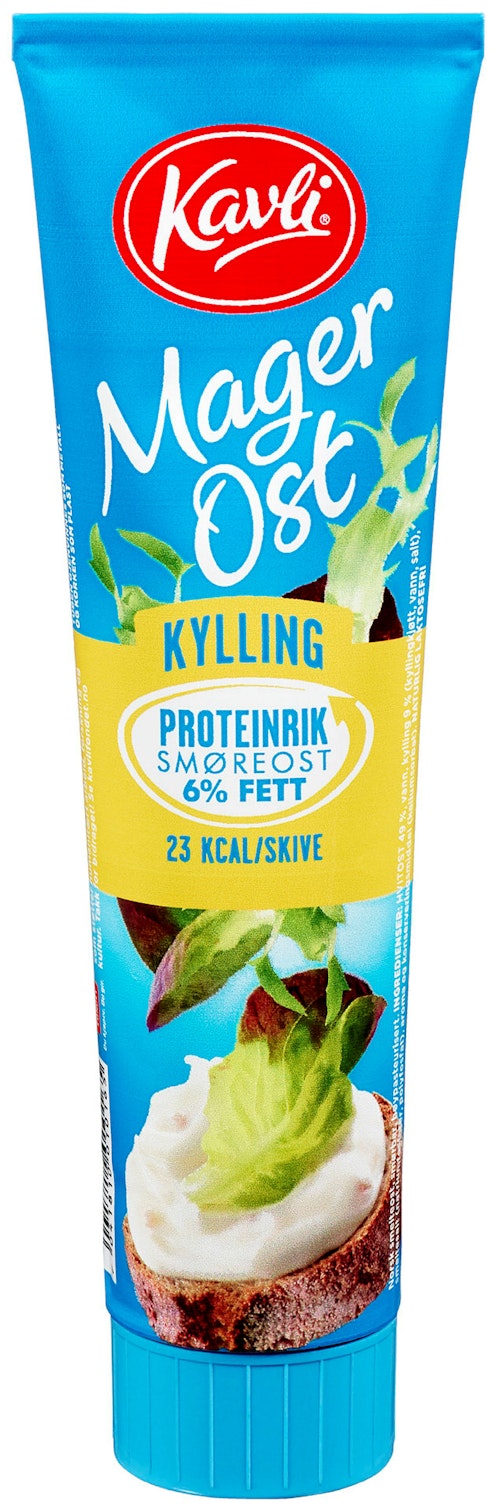 Bilde: © Kavli / Kolonial.no Kavli Magerost Kylling Tube, 175 g