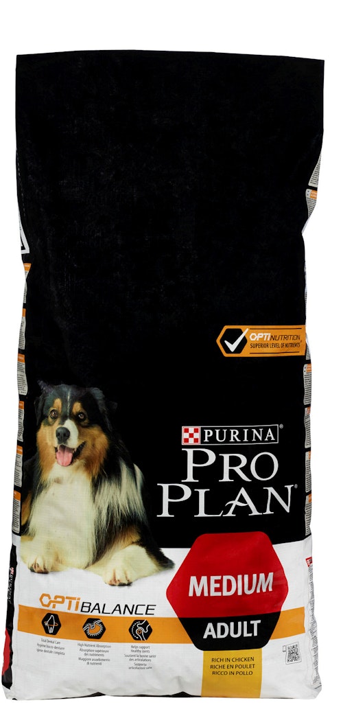 Bilde: © Pro Plan / Kolonial.no Pro Plan Adult Medium Chicken 14 kg