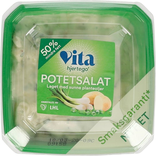 Bilde: © Vita Hjertego' / Kolonial.no Vita Hjertego' Vita Hjertego´ Potetsalat 300 g