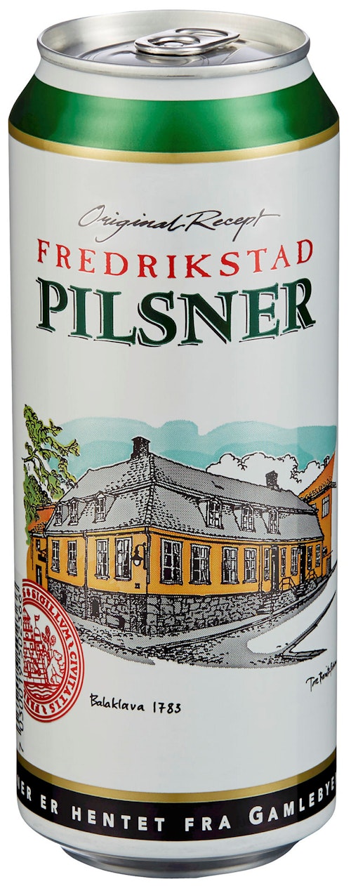 Bilde: © Hansa Borg / Kolonial.no Hansa Borg Fredrikstad Pilsner 0,5 l