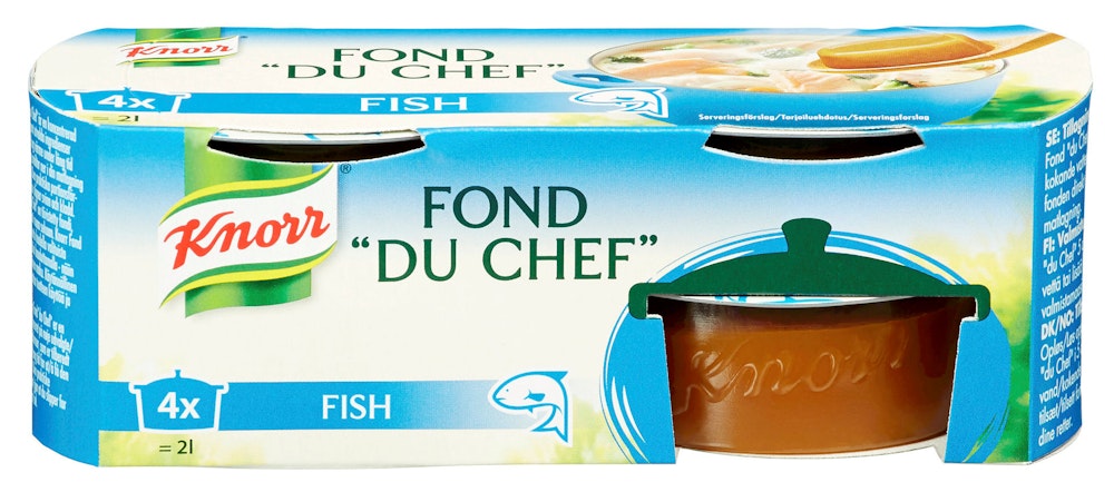 Knorr Fond du Chef Fisk, 4x28g