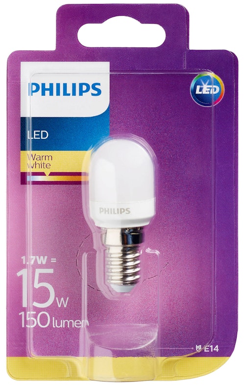 Bilde: © Philips / Oda Philips Lyspære Led 15w, E14 Deco T25 Matt