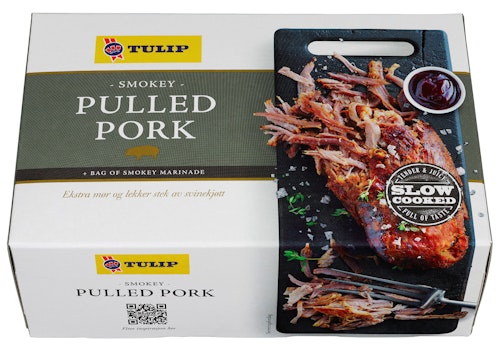 Bilde: © Tulip / Kolonial.no Tulip Smokey Pulled Pork 550 g