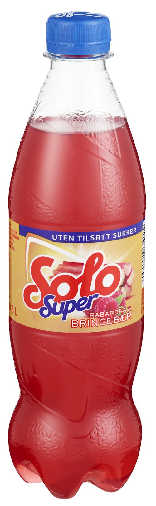 Bilde: © Solo / Oda Solo Solo Super Rabarbra & Bringebær 0,5 l