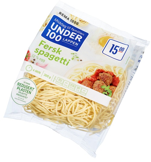 Bilde: © REMA 1000 / Oda REMA 1000 Spagetti Fersk