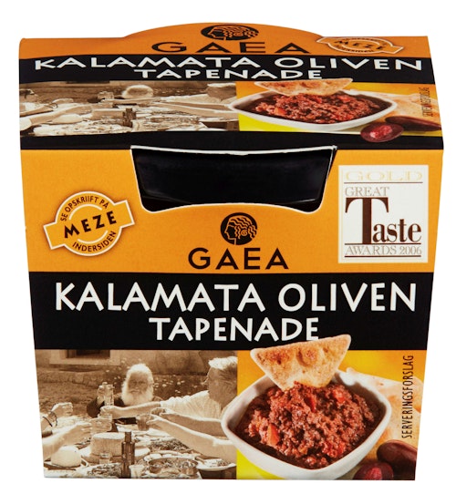 Bilde: © Gaea / Oda Gaea Kalamataoliven Tapenade 100 g