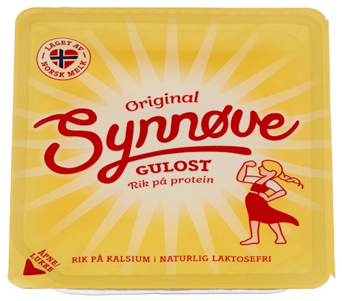 Bilde: © Synnøve / Kolonial.no Synnøve Gulost Skivet 150 g