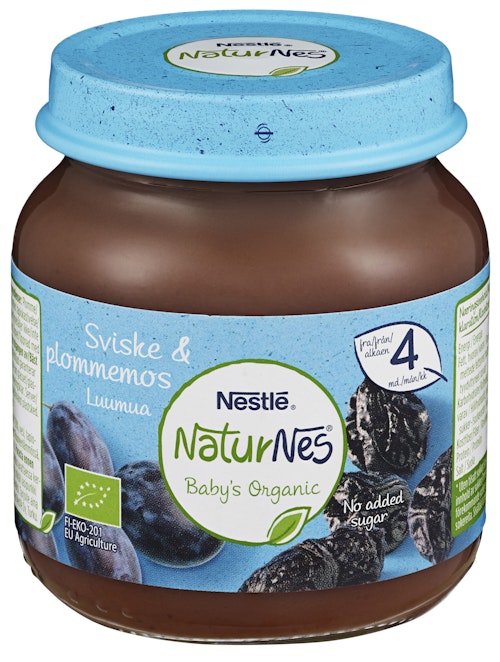 Bilde: © Nestlé / Kolonial.no Nestlé Sviskemos Fra 4 mnd, 125 g