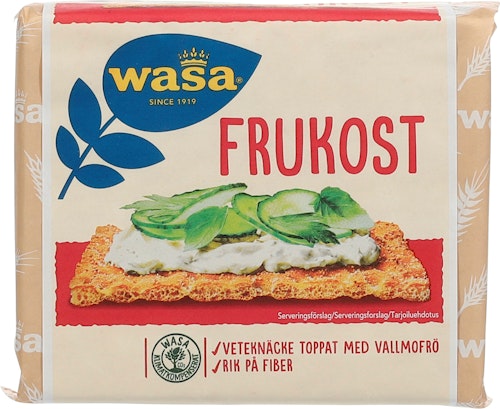 Bilde: © Wasa / Kolonial.no Wasa Frukost Knekkebrød 240 g