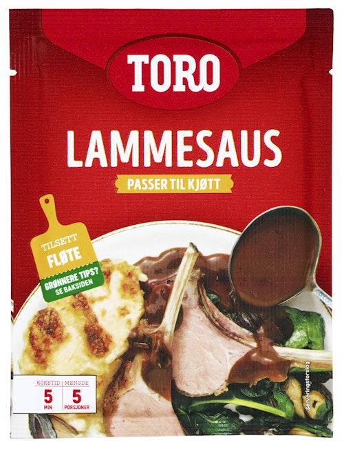 Bilde: © Toro / Kolonial.no Toro Lammesaus Med Urter & Rødvin 42 g