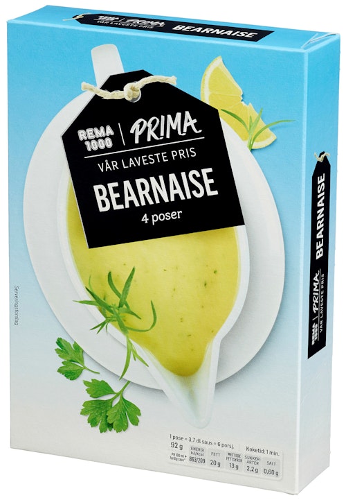 Bilde: © REMA 1000 / Oda REMA 1000 Bearnaisesaus 4 stk