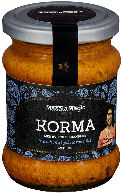Bilde: © MasalaMagic / Kolonial.no MasalaMagic Nirus Korma Paste 200 g