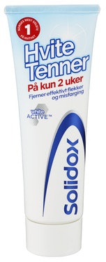 Bilde: © Solidox / Oda Solidox Solidox Hvite Tenner 75 ml
