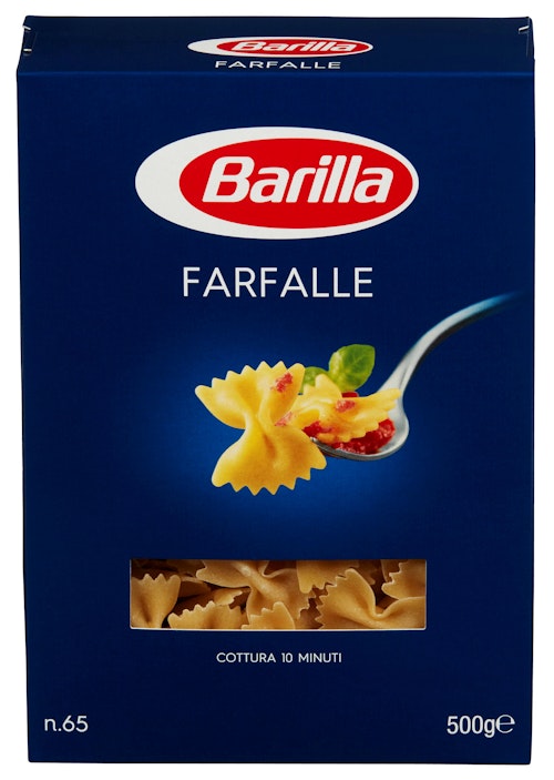 Bilde: © Barilla / Kolonial.no Barilla Farfalle 500 g