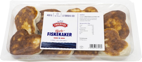 Bilde: © Engerviks / Oda Engerviks Hjertefiskekaker 50% 700 g