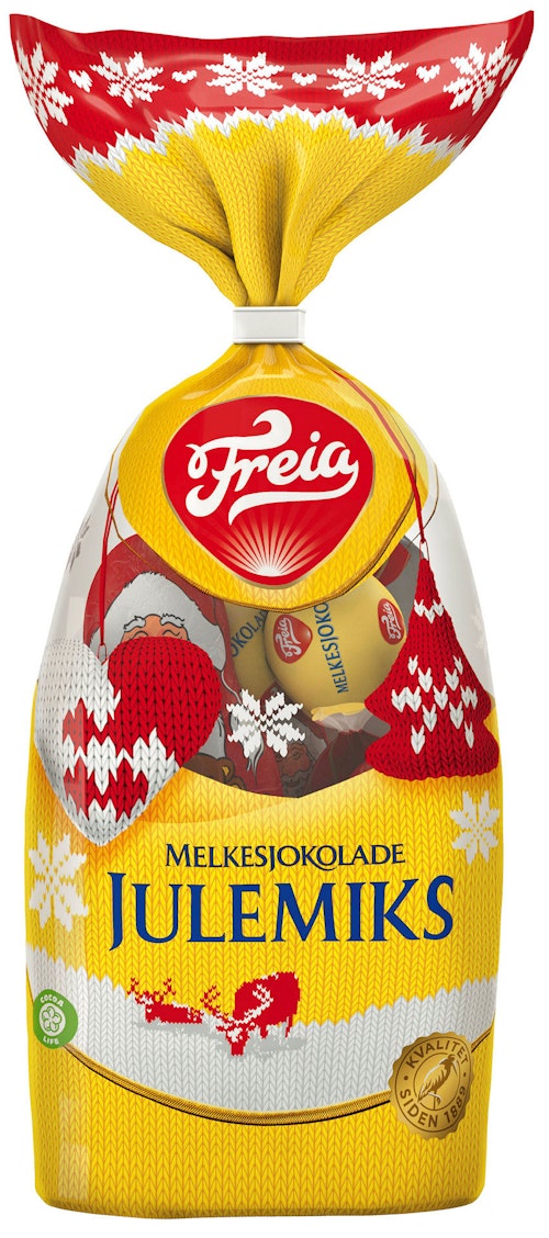 Bilde: © Freia / Kolonial.no Freia Julemix Pose 164 g