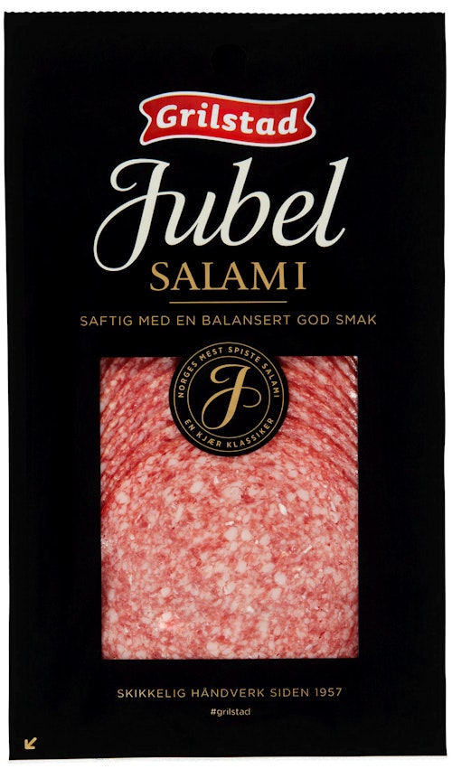 Bilde: © Grilstad / Kolonial.no Grilstad Jubelsalami 100 g