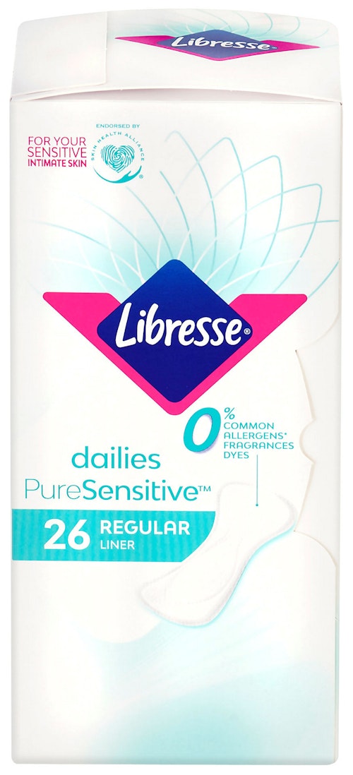 Bilde: © Libresse / Kolonial.no Libresse Truseinnlegg sensitiv 26 stk