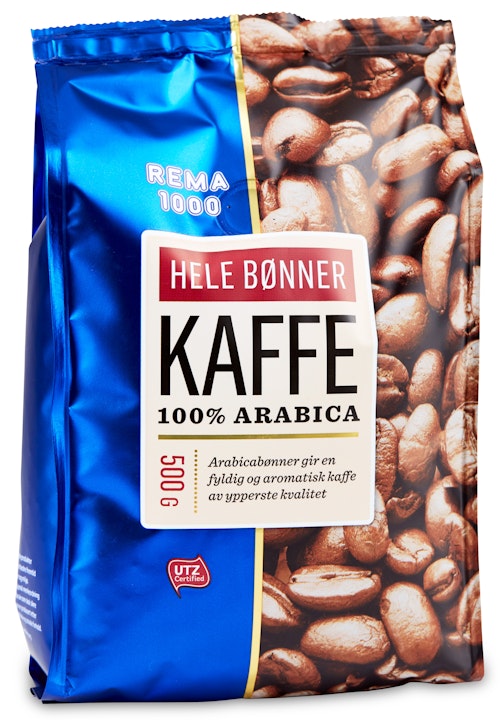 Rema 1000 kaffebønner Rema 1000 kaffebønner