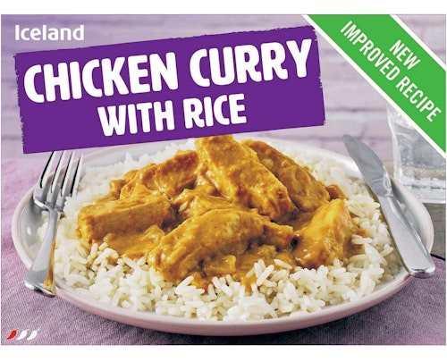 Bilde: © Iceland / Oda Iceland Kyllingcurry med Ris
