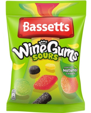 Bilde: © Bassetts / Oda Bassetts Bassetts Surt Vingummi 190 g