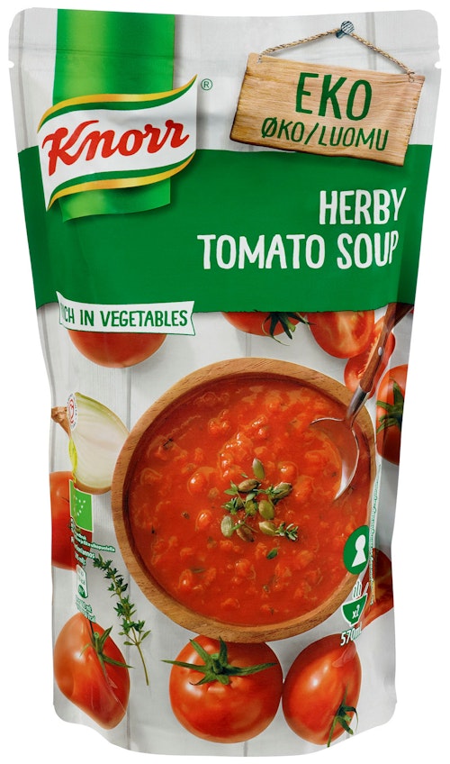 Bilde: © Knorr / Oda Knorr Tomatsuppe økologisk