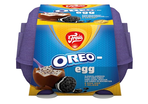 Bilde: © Freia / Kolonial.no Freia Oreo Egg Fylte 1 stk