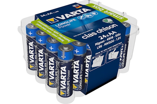Bilde: © Varta / Oda Varta Alkalisk Batteri AA 24 stk, 24 stk