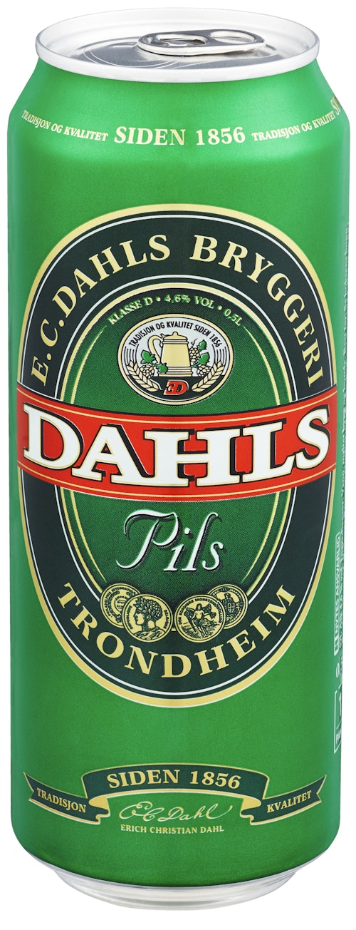 Bilde: © Ringnes / Oda Ringnes Dahls Pils 0,5 l