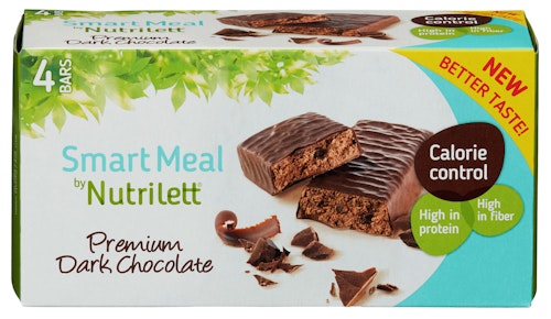 Bilde: © Nutrilett / Kolonial.no Nutrilett Premium Dark Chocolate 4pk, 0,24 kg