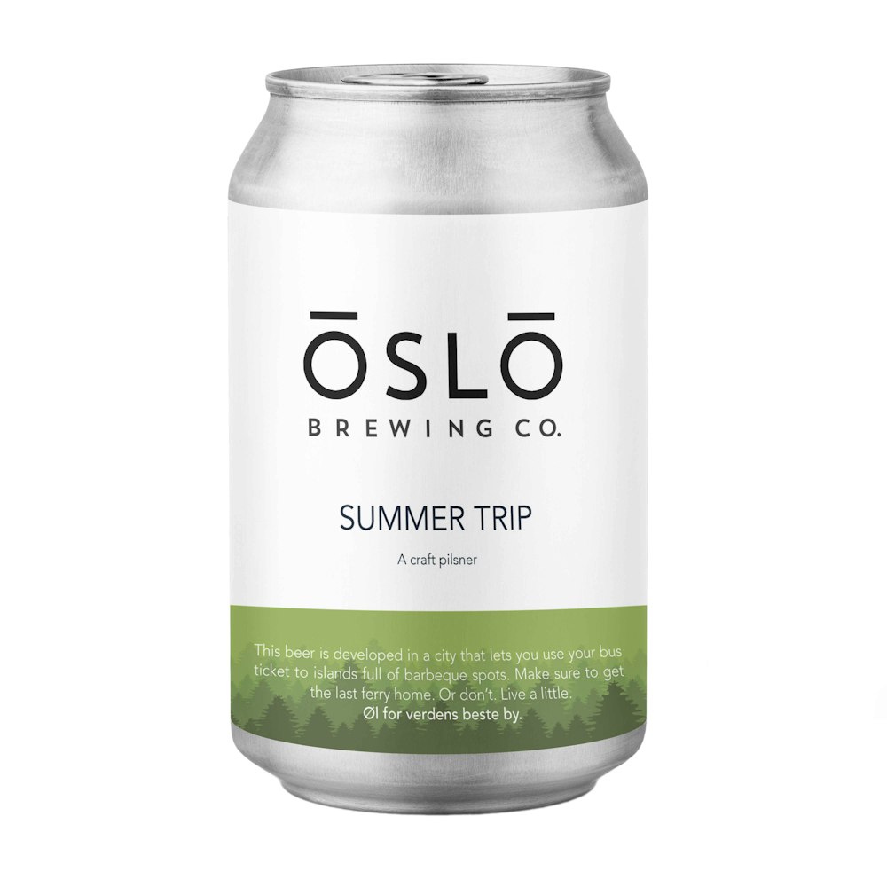 Oslo Brewing Company Summer Trip Pilsner