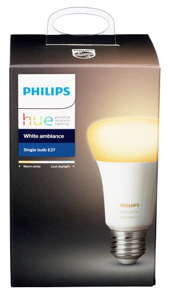 Philips Hue White Ambiance E27 9w, Normal Smartpære
