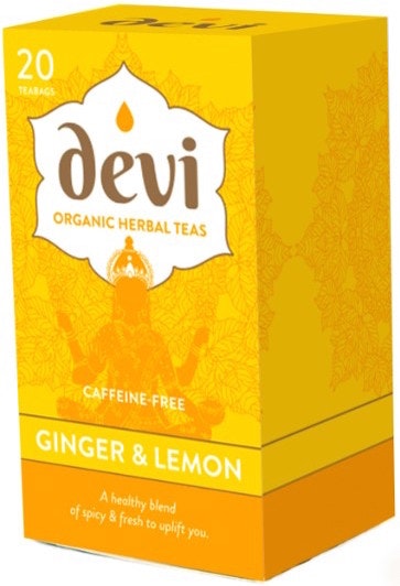 Devi Ginger & Lemon Herbal Tea
