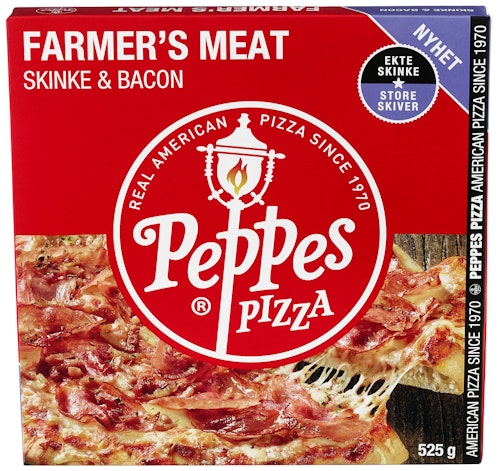 Bilde: © Peppes Pizza / Oda Peppes Pizza Peppes Pizza Farmer's Meat Skinke & Bacon