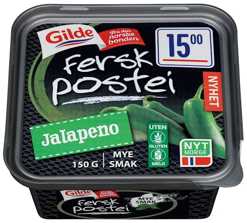 Bilde: © Gilde / Kolonial.no Gilde Leverpostei Jalapeno 150 g
