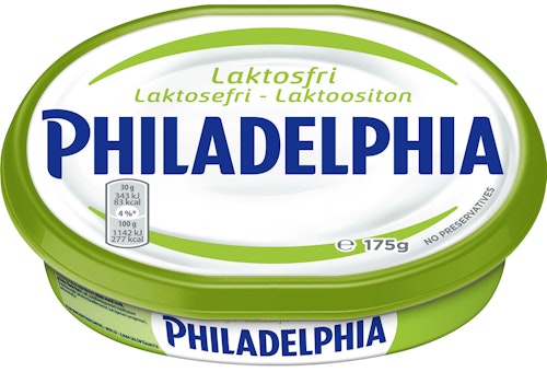 Bilde: © Philadelphia / Kolonial.no Philadelphia Philadelphia Laktosefri 175 g