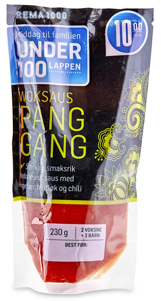 REMA 1000 Pang Gang Woksaus