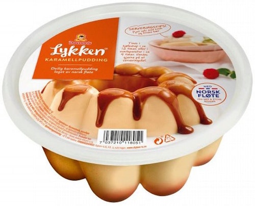 Bilde: © Diplom-Is / Kolonial.no Diplom-Is Lykken Karamellpudding 0,8 l