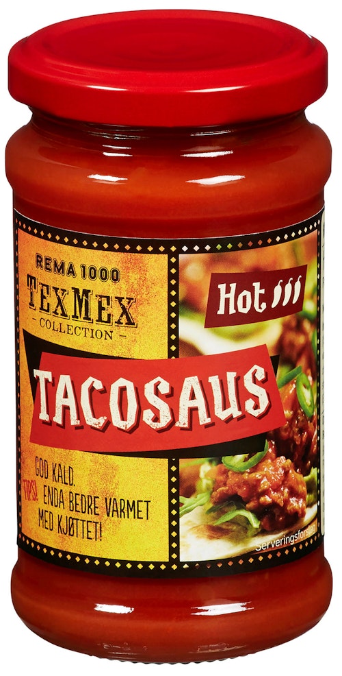 Bilde: © REMA 1000 / Oda REMA 1000 Tacosauce Hot 230 g