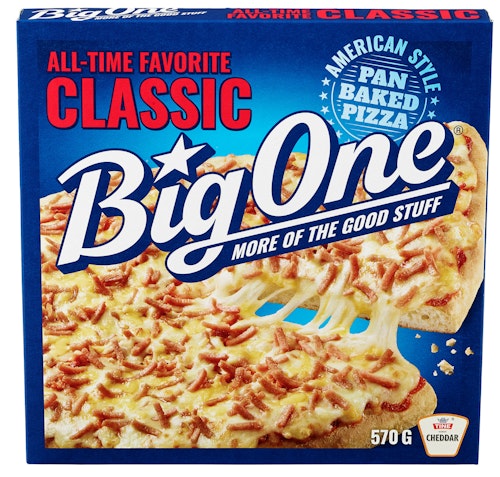 Bilde: © Big One / Kolonial.no Big One Big One Classic Pizza 570 g