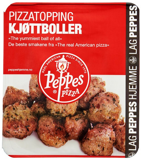 Bilde: © Peppes Pizza / Kolonial.no Peppes Pizza Peppes Originale Kjøttboller 120 g