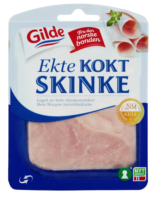 Bilde: © Gilde / Kolonial.no Gilde Kokt Skinke Skivet 110 g