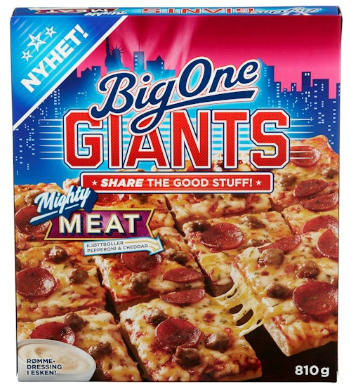 Bilde: © Big One / Kolonial.no Big One Big One Giants Mighty Meat 810 g