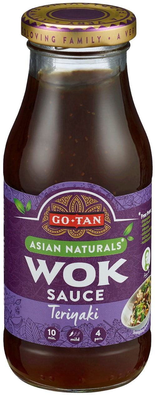 Bilde: © Go Tan / Kolonial.no Go Tan Teriyaki Wok 240 ml